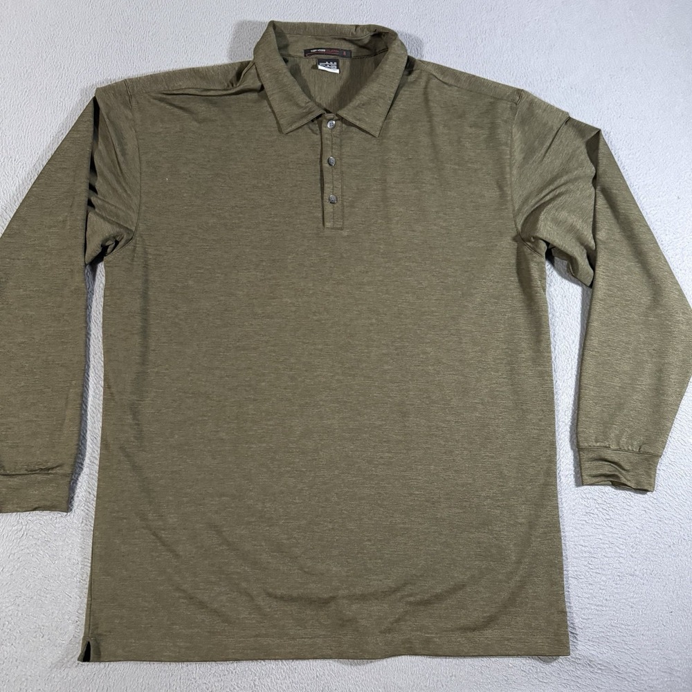 Vintage Nike Shirt Men's Size XL Green Tiger Woods Collection Polo Golf FitDry